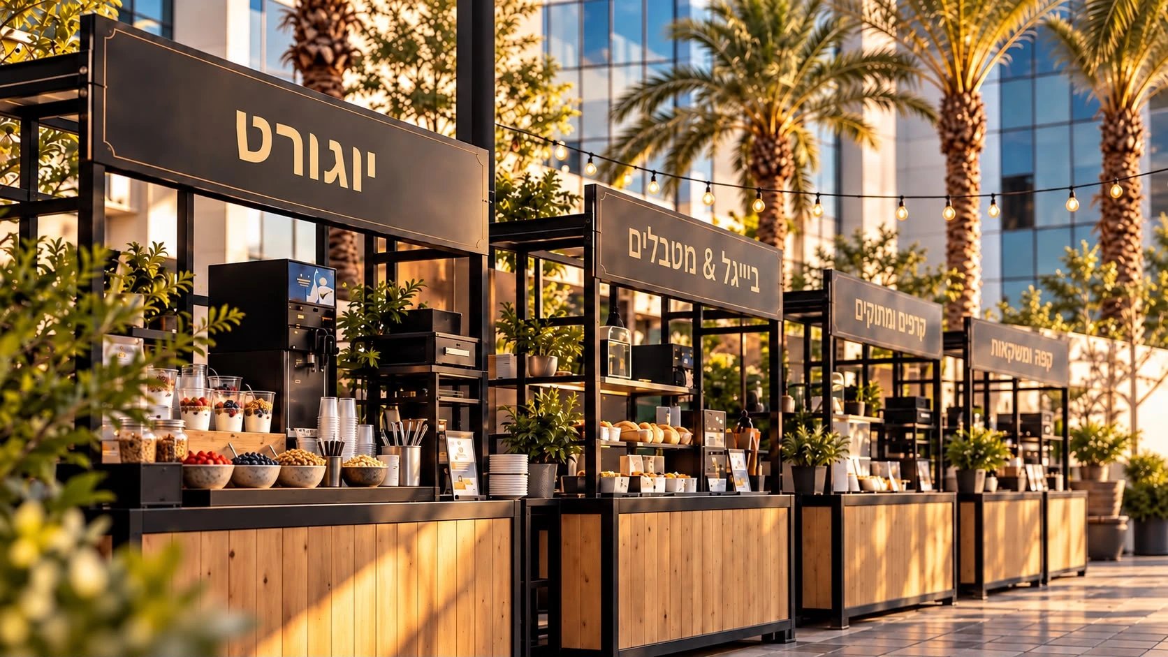 דוכני המזון של H.D.A.B